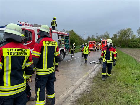 Thl Schwerer Verkehrsunfall An Der Aic Freiwillige Feuerwehr