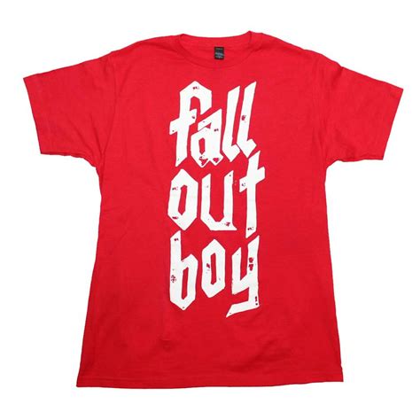 Fall Out Boy T Shirt | Fall Out Boy Metal Stack Soft T-Shirt