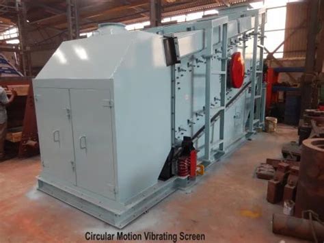 40 TPH Circular Motion Vibrating Screen At Rs 810000 Piece Linear