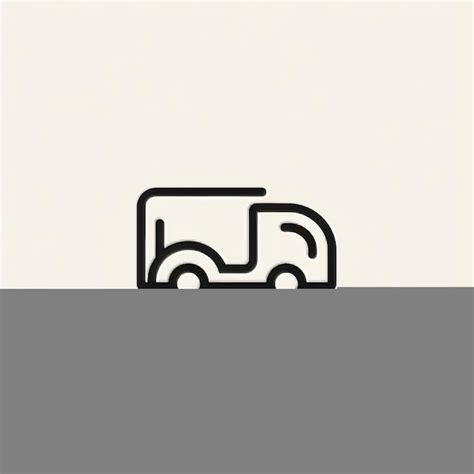 A Black And White Logo Premium Ai Generated Image