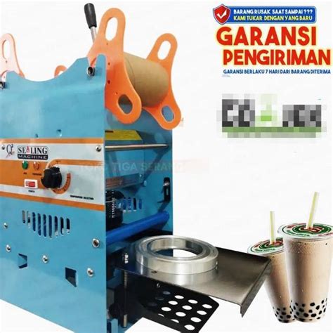 Jual Alat Press Minuman Cup Sealer Alat Sealing Segel Minuman Gelas