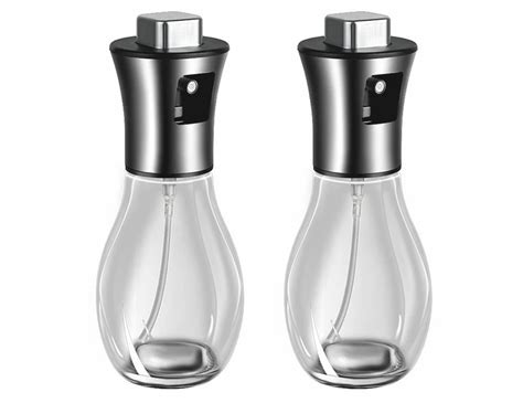 2 Oil Sprayers For Cooking Oil Spray Bottle Oil Glass Food Safety