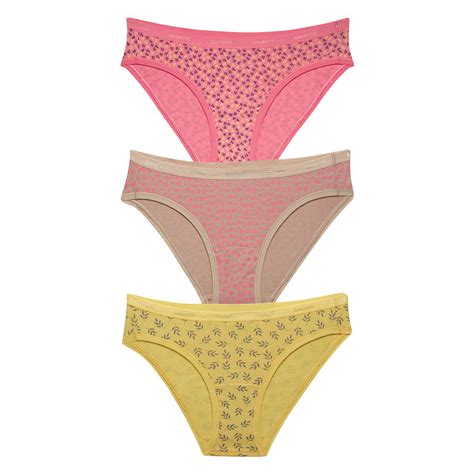 Buy Amante Printed Bikini Multicolor Pack Of 3 Online