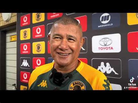 Coach Cavin Johnson Of Kaizer Chiefs Apology Youtube