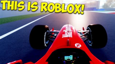 This Roblox F1 Game Has INSANE Graphics YouTube