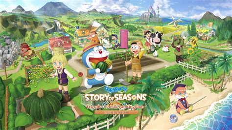 Doraemon Story Of Seasons Friends Of The Great Kingdom Special Edition