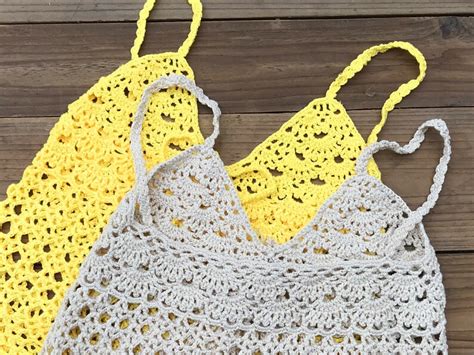 Boho Crochet Bathing Suit Swimwear Bohemia Bikini Top Women Etsy