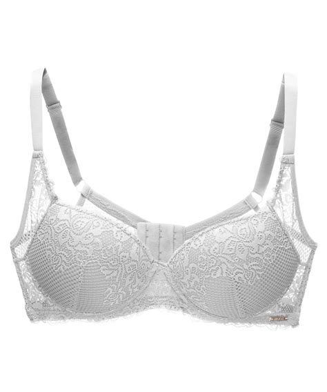 Sutiã de renda bojo aro e laterais largas 2Rios Lingerie Sutiã
