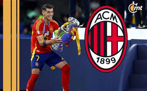 Álvaro Morata Acuerda Su Fichaje Con Ac Milan