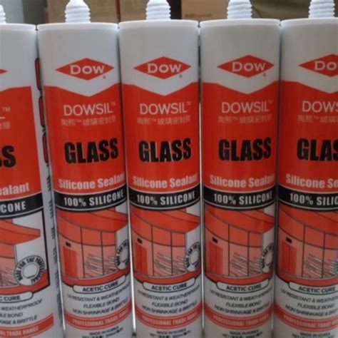 Jual New Mart Trx U Ti Dowsil Dow Corning Glass Asam Lem Kaca Silicone