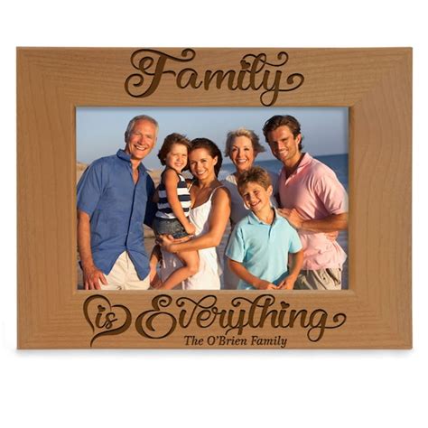 Family is Everything Picture Frame - Etsy