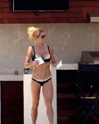 Torrie Wilson Exposing Sexy Body And Hot Ass In Bikini On Pool Porn Pictures XXX Photos Sex