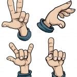 Hand Show Fuck Stock Vector Image By Svetap