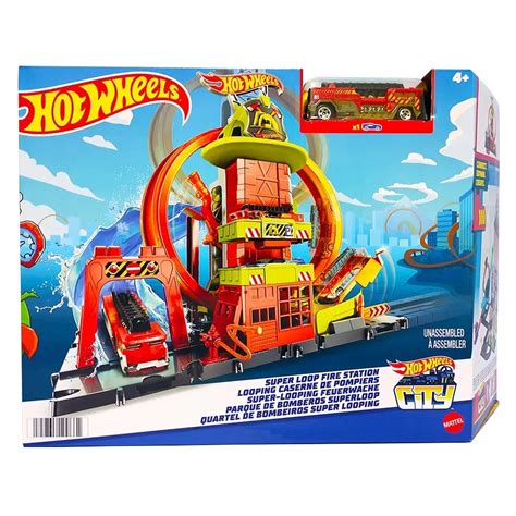 Купити Трек Hot Wheels City Супер петля з пожежною станцією HKX41 ціна 2185 грн Prom ua ID