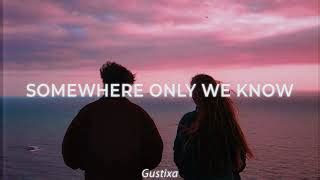 somewhere only we know Chords - Chordify