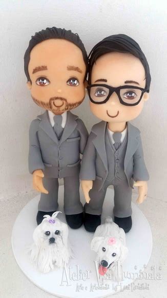 Noivinhos Gay Personalizados Elo Produtos Especiais