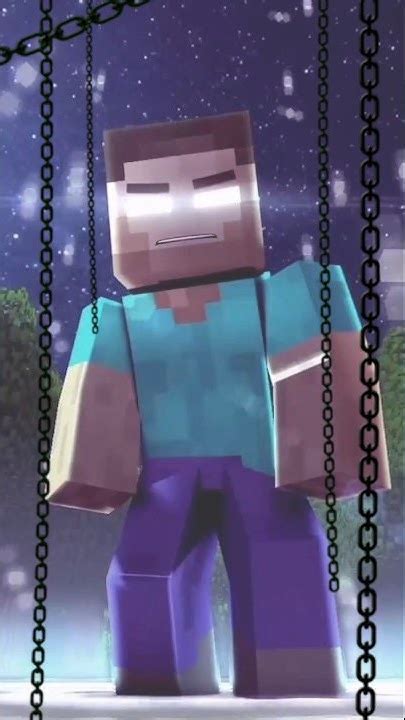 Herobrine And Steve Are Powerful 🔥 New Trend Minecraft Short Shorts