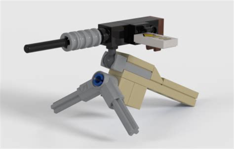 LEGO MOC Japanese TYPE 92 Heavy Machine Gun with Tripod by R and J ...