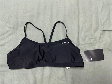 Nike racerback bikini top 泳衣 女裝 泳裝 泳衣 Carousell