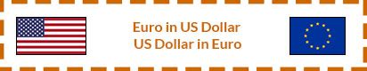 Euro in Dollar Währungsrechner – einfach EURO in US Dollar umrechnen