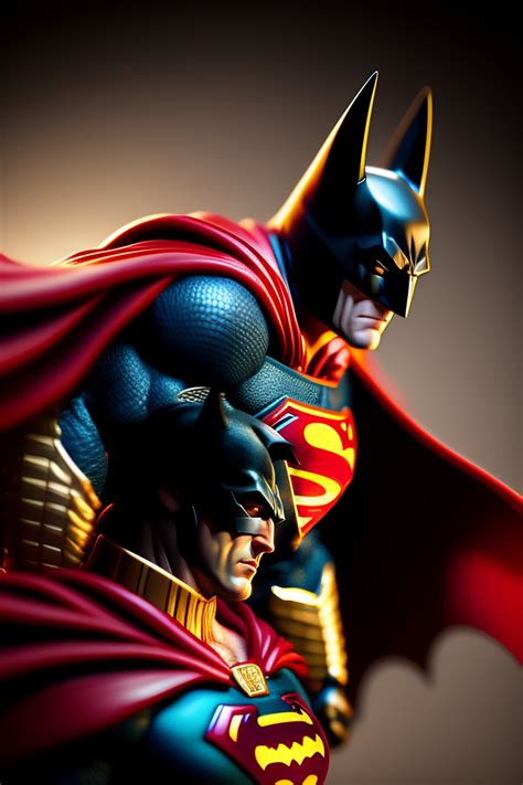 Lexica Batman And Superman Fight