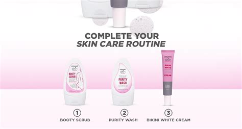 Organic Skin Japan Bikini Whitening Cream Inner Thigh Intimate Area Lightening Cream 30ml