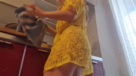 Hot Blonde In Transparent Clothes Pornhub