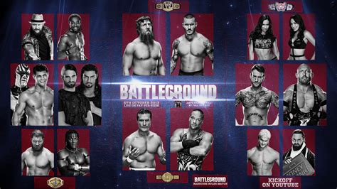 Wwe Battleground 2013 Match Card Wallpaper Hd By Skilled97 On Deviantart