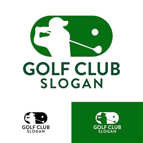 Premium Vector Golf Logo Design Minimalist Club Sport