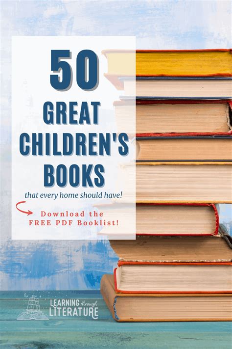 50 Great Books for Kids That Every Home Should Have - Learning Through ...