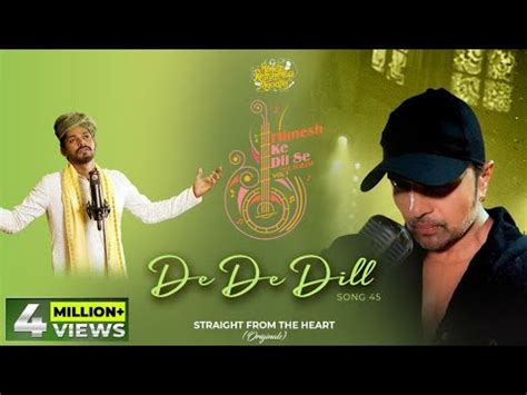 De De Dill Studio Version Himesh Ke Dil Se The Album Himesh