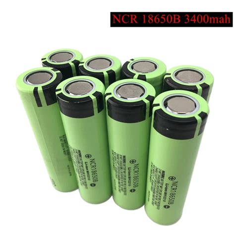 100 New Original NCR18650B 3 7v 3400 Mah 18650 Lithium Rechargeable