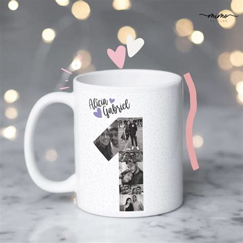 Presente Namorada 1 Ano De Namoro - Caneca 01 Ano de Namoro | Presente Namorado/Namorada | Shopee Brasil