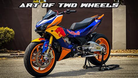 HONDA WINNER X NAKED Ft KTM RC8 ART OF TWO WHEELS YouTube