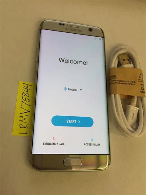 Samsung Galaxy S7 Edge Unlocked Silver 32gb Sm G935u Lrmv75844