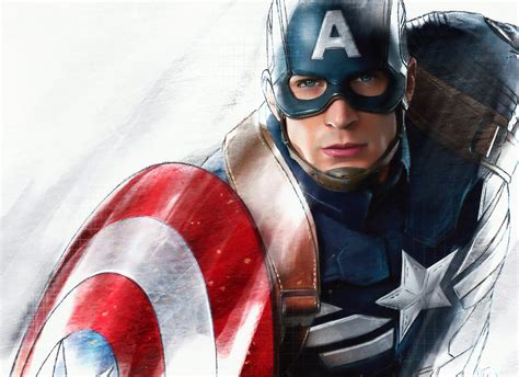 Captain America Sketch Unveiling The Journey Of A True American Hero