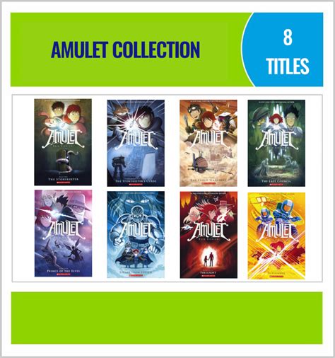 Collection: Amulet | 8 Books - Laburnum House Educational