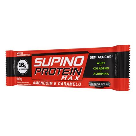 Melhor Barra De Proteína Zero Açúcar - Barra de Proteína Amendoim e Caramelo Zero Açúcar Supino Protein Pacote ...