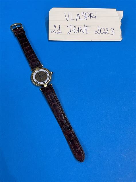 Wts Cartier Must De Cartier Vendome 590003 Trinity Dial Full Set