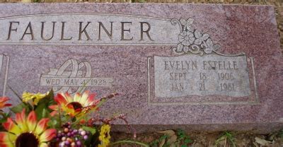 Evelyn Estelle Miller Faulkner 1906 1981 Find A Grave Memorial