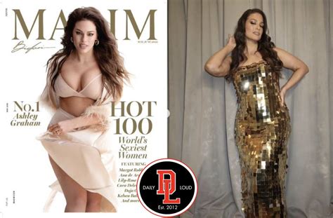 Daily Loud On Twitter Plus Sized Model Ashley Graham Named Maxims Sexiest Woman 2023 🎉