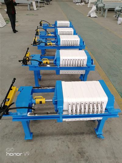 Sludge Dewatering Hydraulic Filter Press Machine