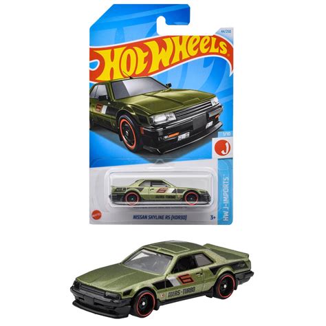 Amazon ホットウィール Hot Wheels ベーシックカー 日産 スカイライン RS KDR30 乗り物おもちゃ ミニカー 3歳から グリーン HXR03 ミニカーダイ