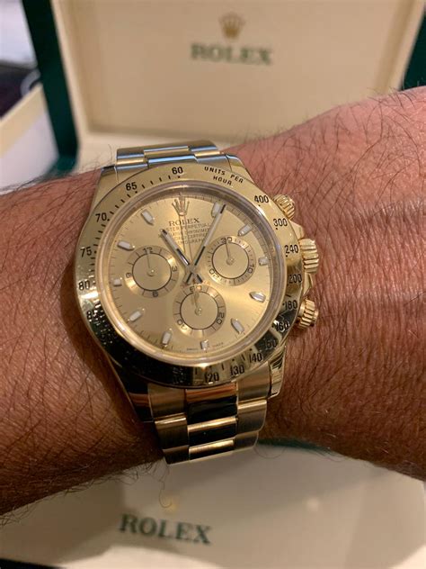 Rolex Cosmograph Daytona Ct Yellow Gold Carr Watches