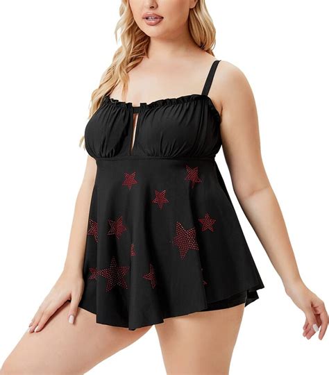 Admay Women S Swimming Costume Triangle Bikini Plus Size Swimsuit With