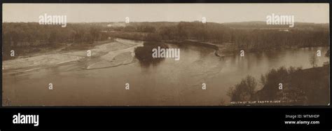 Mouth of Blue Earth river Stock Photo - Alamy