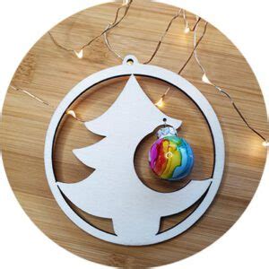 DIY Haakpakket Kerstballen Met Houten Ring Pre Order