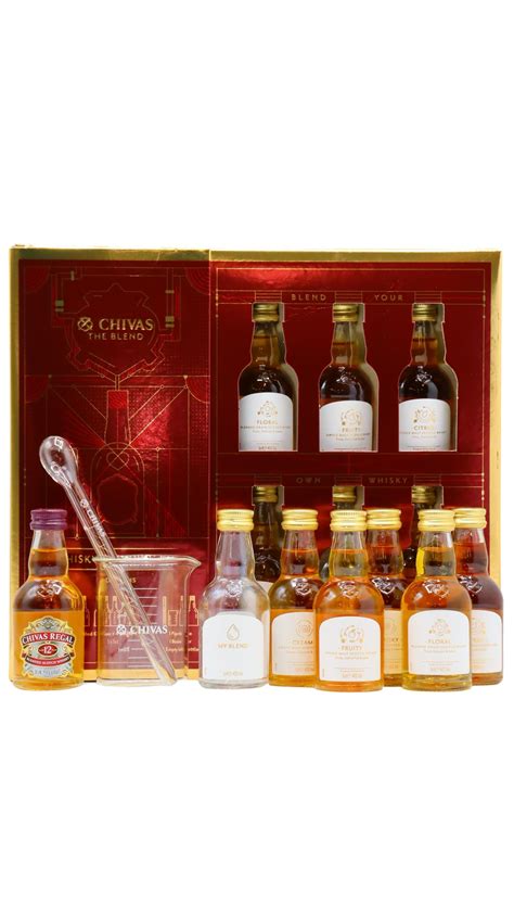 Chivas Regal Blending Kit 6 X 5cl Whisky Nationwide Liquor