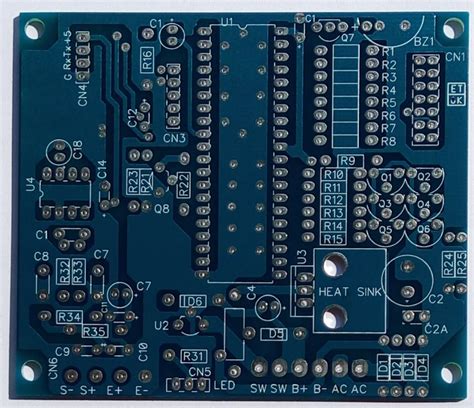 DC Blue PCB Circuit Board For Electronics 2 Layer At Rs 0 56 Sq Cm In