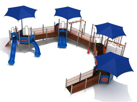 Commercial ADA Accessible Playground Equipment Wheelchair Adaptive